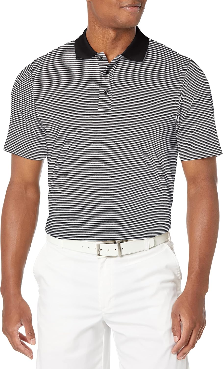 Polo Drytec Forge Tonal Stripe UPF 50 hombre