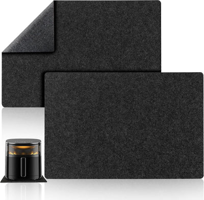 2 Alfombrillas Calor 12x17pulg Antideslizante para Freidora Aire