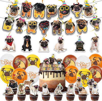 Decoración fiesta carlino colgante remolinos pasteles cupcakes