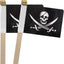 Banderas de mano 5x8pulg pack 12