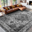 Alfombra bohemia lavable 8x10ft antiderrap sala dormitorio