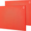 2 Tablas cortar plástico rojas 20x14pulg antiderrap