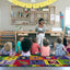 Tapetes alfabeto educativo para niños multicolor