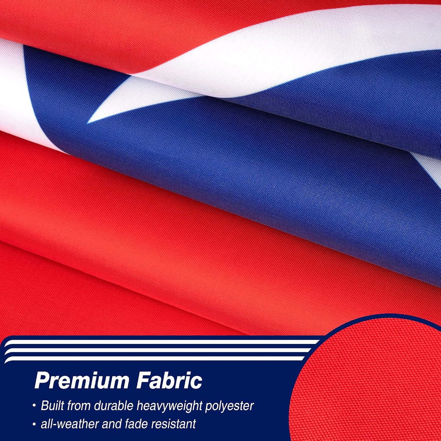 Bandera TN 3x5ft poliéster 3 capas doble cara