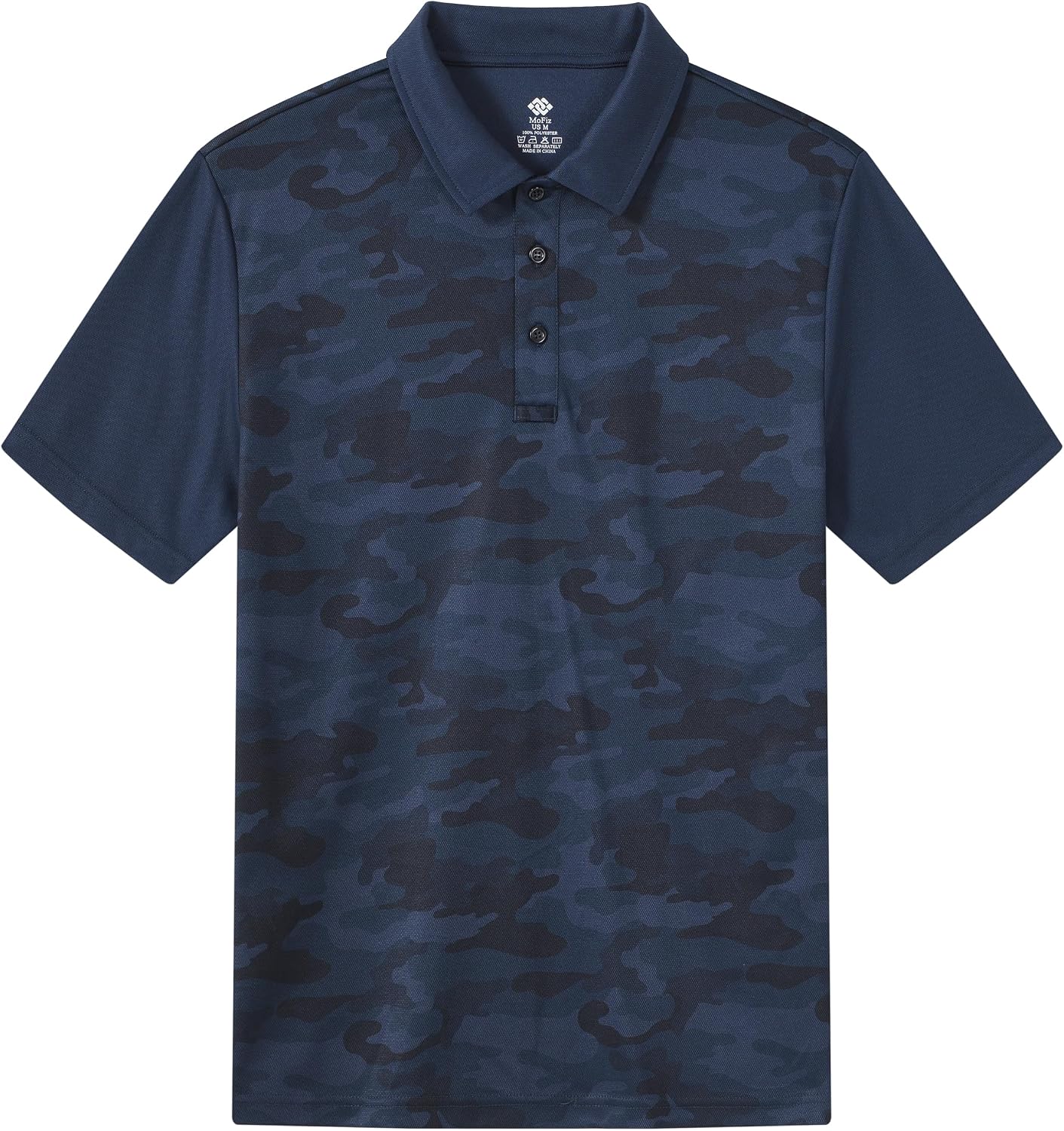 Polo deportivo hombre camuflaje a rayas secado rápido