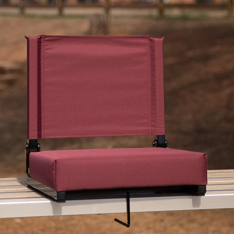 Silla estadio ligera asiento acolchado 500lb