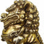 Escultura león resina Feng Shui decoración hogar