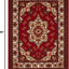 Alfombras oriental 5x7 antiderrap perfil bajo goma granate