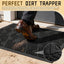 Alfombra puerta 36x24pulg antiderrap impermeable negro