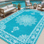Alfombra patio impermeable 9x12ft reversible UV resistente