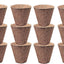 Macetas fibra coco 3pulg pack 12 tazas semillas biodegradables