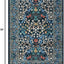 Alfombra entrada floral 2x3ft lavable antiderrap