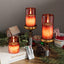 Velas cera real sin llama control remoto led boda hogar