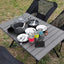Set 22 pzas utensilios cocina camping con bolsa malla