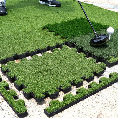 Carpeta de golf Tri-Turf con base EVA para simulador