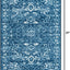 Alfombra área con medallón 2x3ft1pulg rectangular