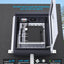 Caja eléctrica exterior IP65 acero galvanizado con