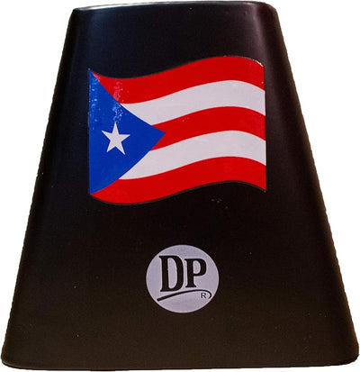 Bandera Puerto Rico metal 6pulg cencerro deportes eventos