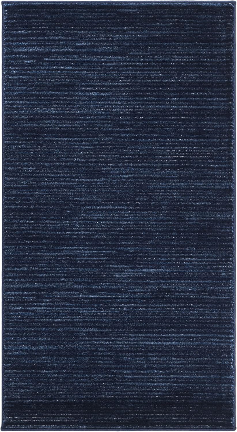 Tapete moderno azul marino 2'2"x4'