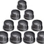 Tapón tubo negro hierro maleable 4 pack 10
