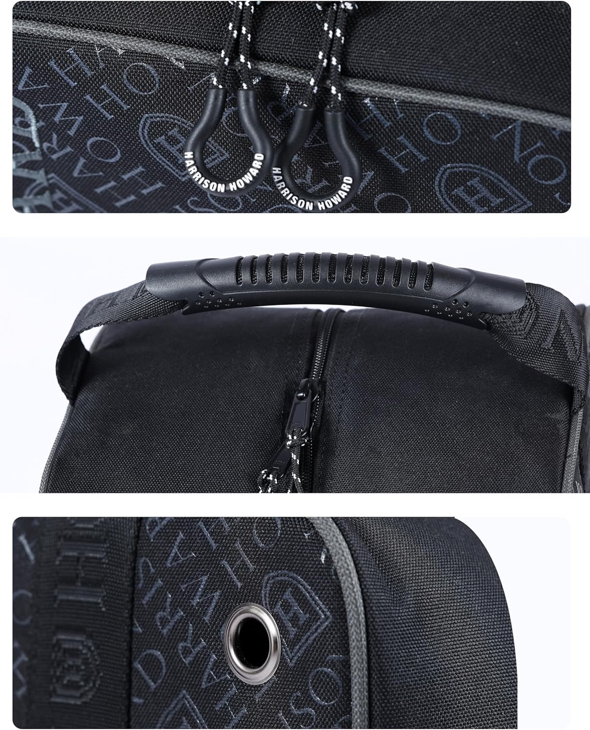 Bolsa para botas ecuestres y casco color negro