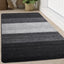 Tapete antiderrap 71x47pulg entrada principal color negro