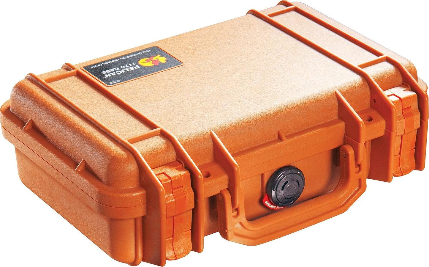 Estuche Pelican 1170 con espuma naranja