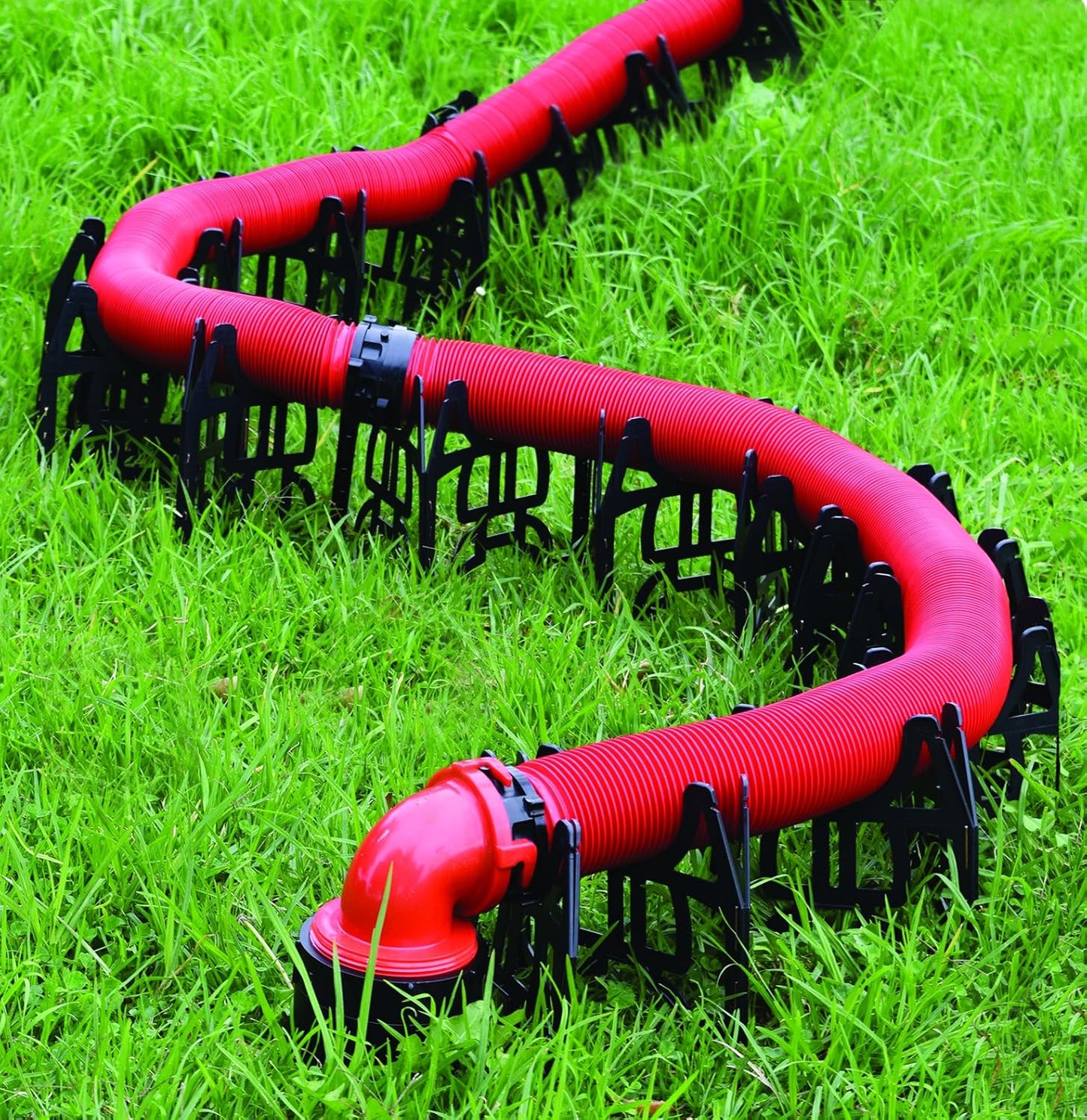 Soporte para Manguera de Jardín Color Negro Resistente