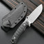Cuchillo EDC AUS-8 Hoja Micarta Negro para Aventura