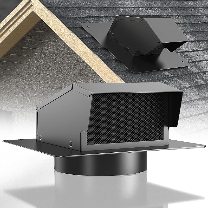 Tapa ventilación techo 8" sellada con amortiguador