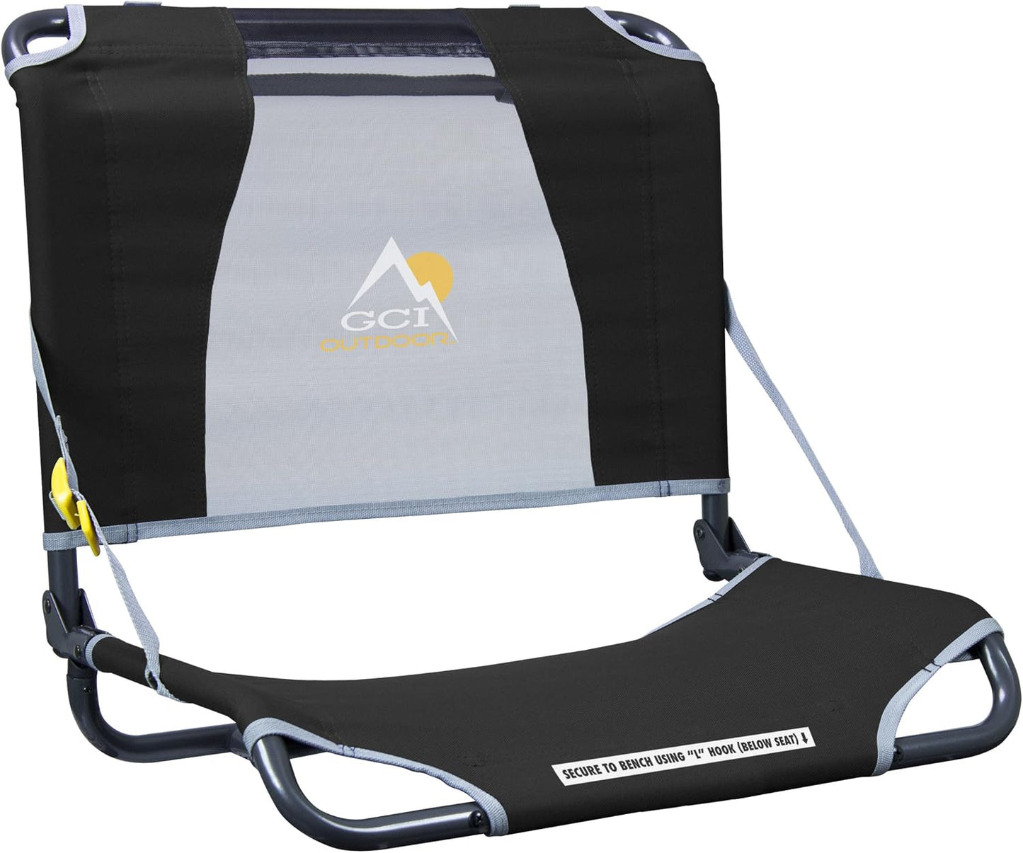 Silla ancha estadio respaldo ajustable color negro