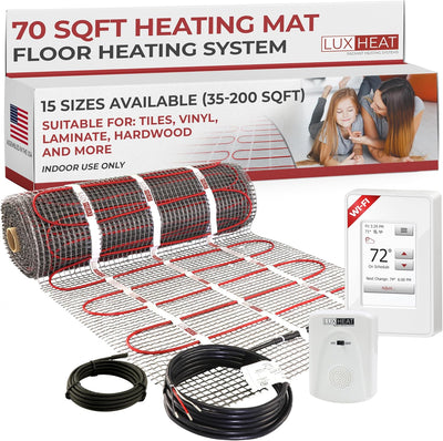 Kit calefacción suelo radiante 70ft2 para azulejos y laminados