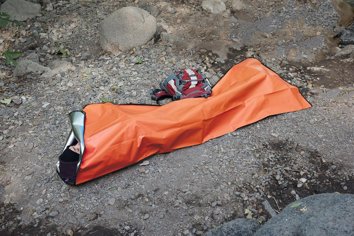Bolsa dormir emergencia con bolsa transporte ajustable