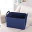Cesta fieltro plegable con asas para almacenar juguetes