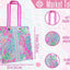Bolsa de comestibles reutiliz. hombro Lilly Pulitzer