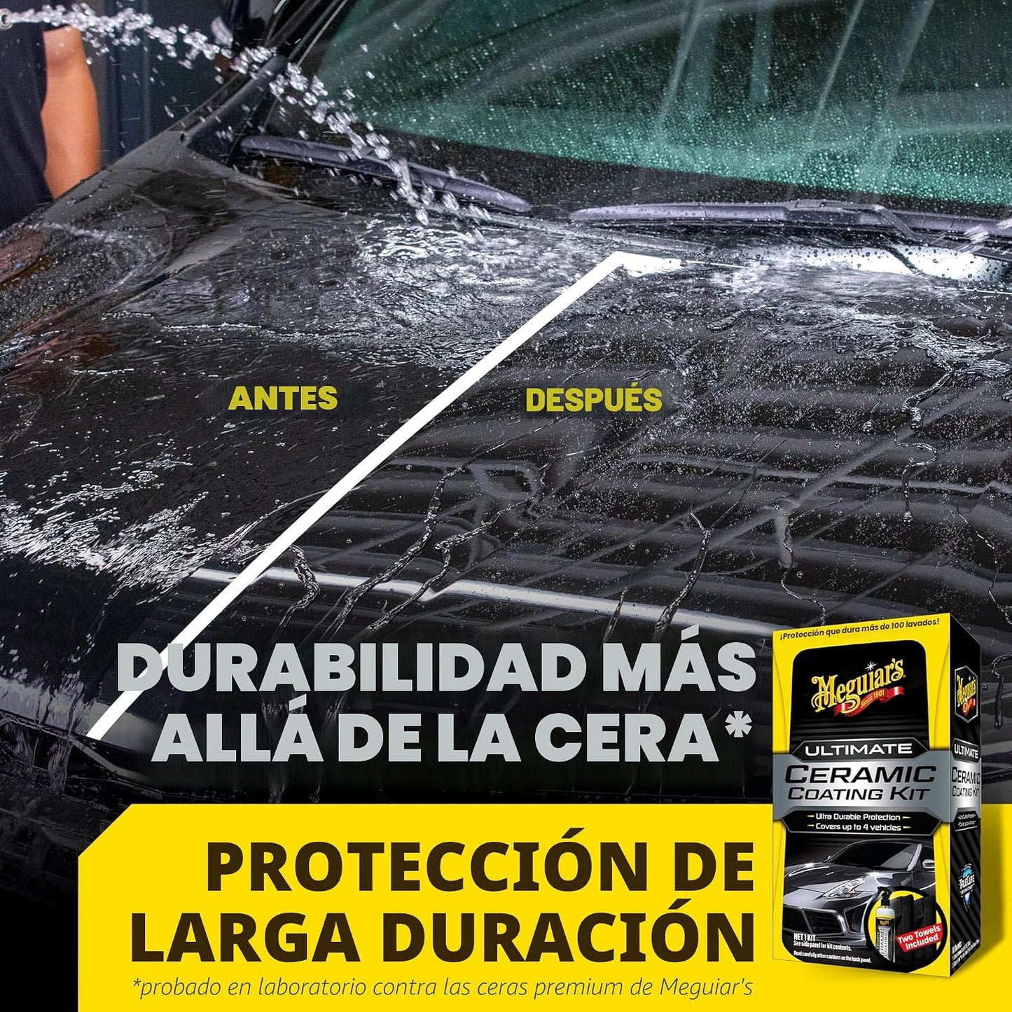Kit revestimiento cerámico para autos Meguiar's ultra