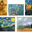 Set 5 paneles pared Vincent Van Gogh