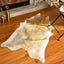 Alfombra piel vaca 2x3ft antiderrap dormitorio sala