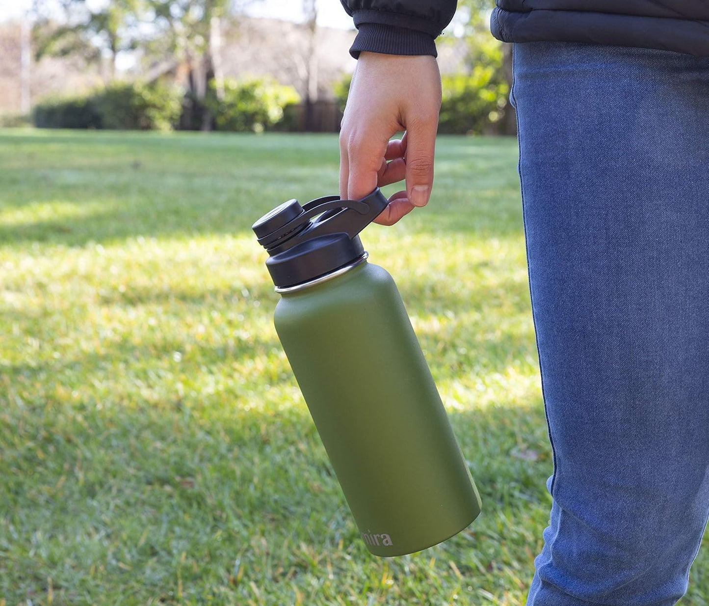 Botella agua acero inox aislante 24h frío 12h calor sin BPA