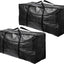 2 Pzas Bolsas Almacenamiento XXL 68.5gal Reutilizables