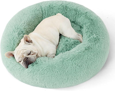 Cama perros medianos antideslizante piel sintética 30