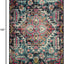 Alfombra Monaco SAFAVIEH 8x10ft azul fucsia bohemio chic