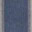 Alfombra exterior 5x7pies impermeable azul marino