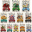 Banderas rústicas de jardín 12x18pulg doble cara set 12