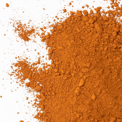 Pigmento hormigón naranja 4oz para mortero yeso azulejos