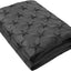 Bandera EE.UU. negra 3x5ft resistente nailon estrellas bordadas