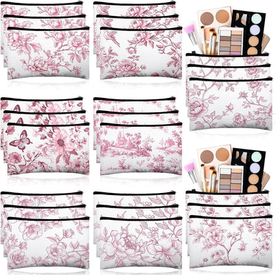Bolsas cosméticos florales al por mayor para mujer