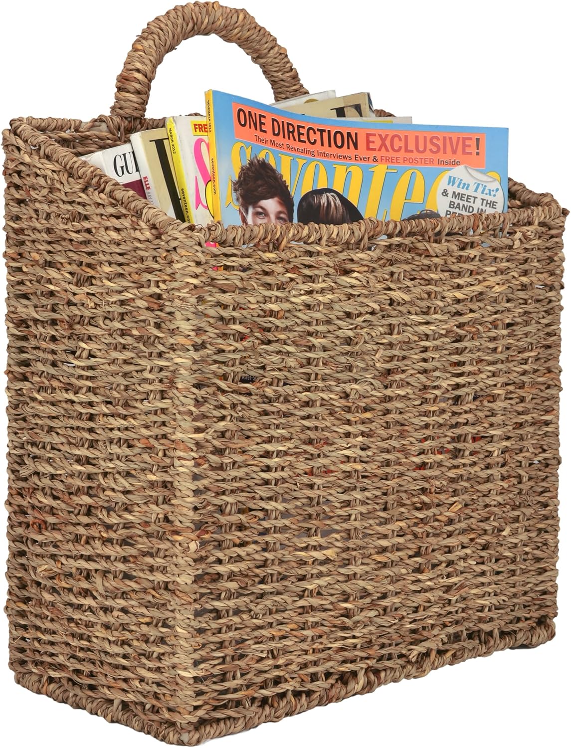Cesta colgante pared organizadora revistas 12.5"