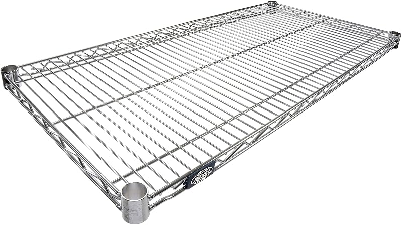 Estante alambre 24x30" capacidad 600-800lb acabado cromado