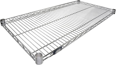 Estante alambre 24x30" capacidad 600-800lb acabado cromado